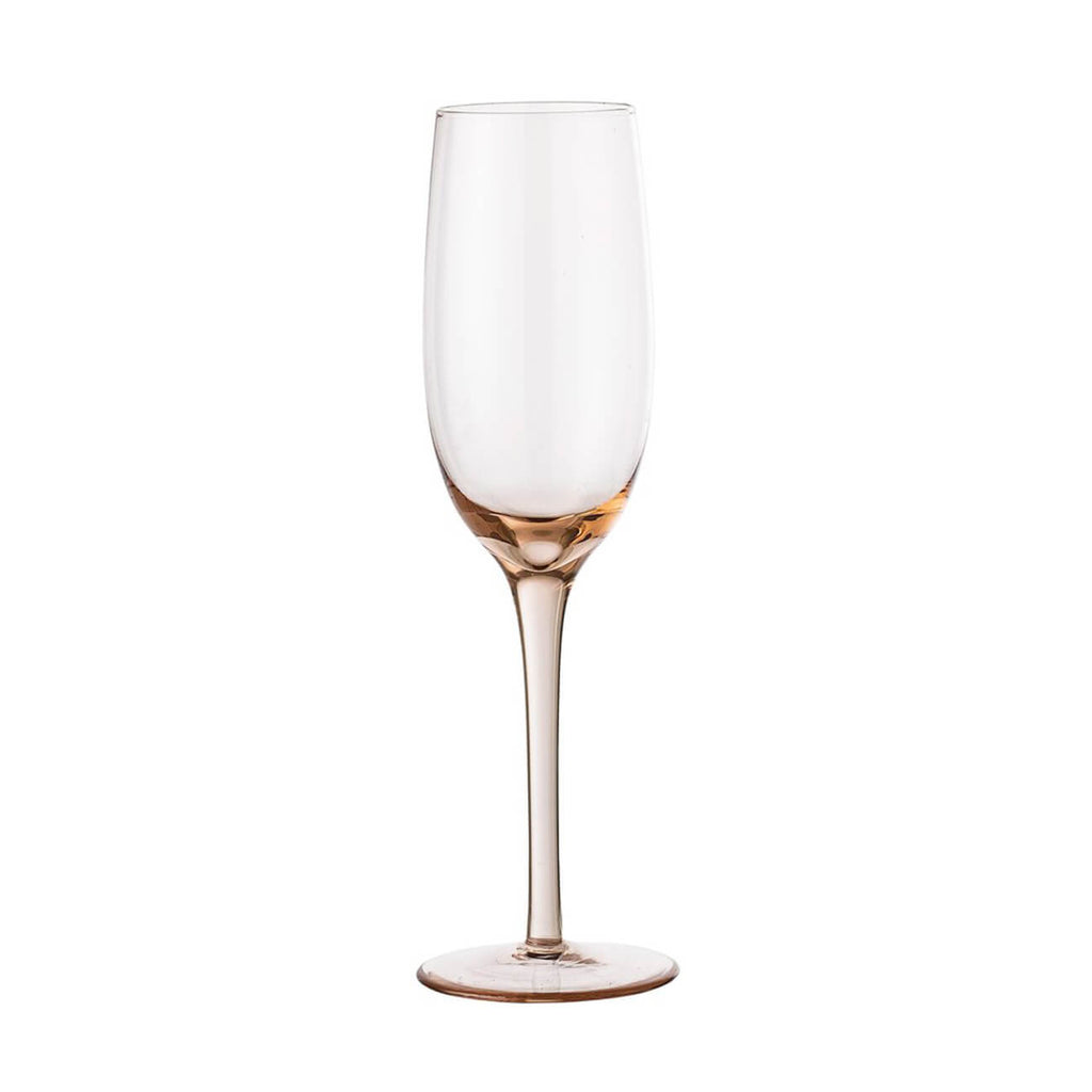 Bloomingville La Rose Champagne Glass - Pink - Statement Tableware & Glassware, Perth WA