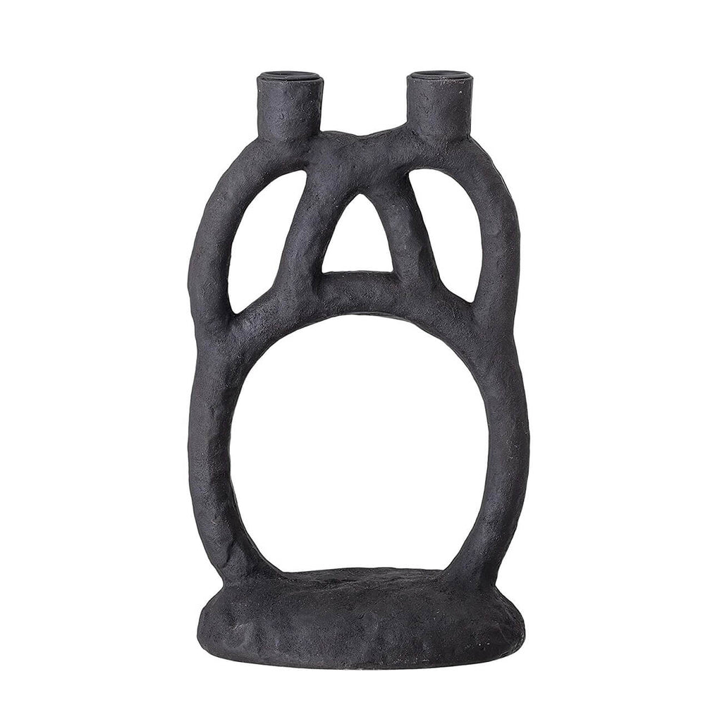Bloomingville black duo candle holder | Candlestick holder - Perth WA