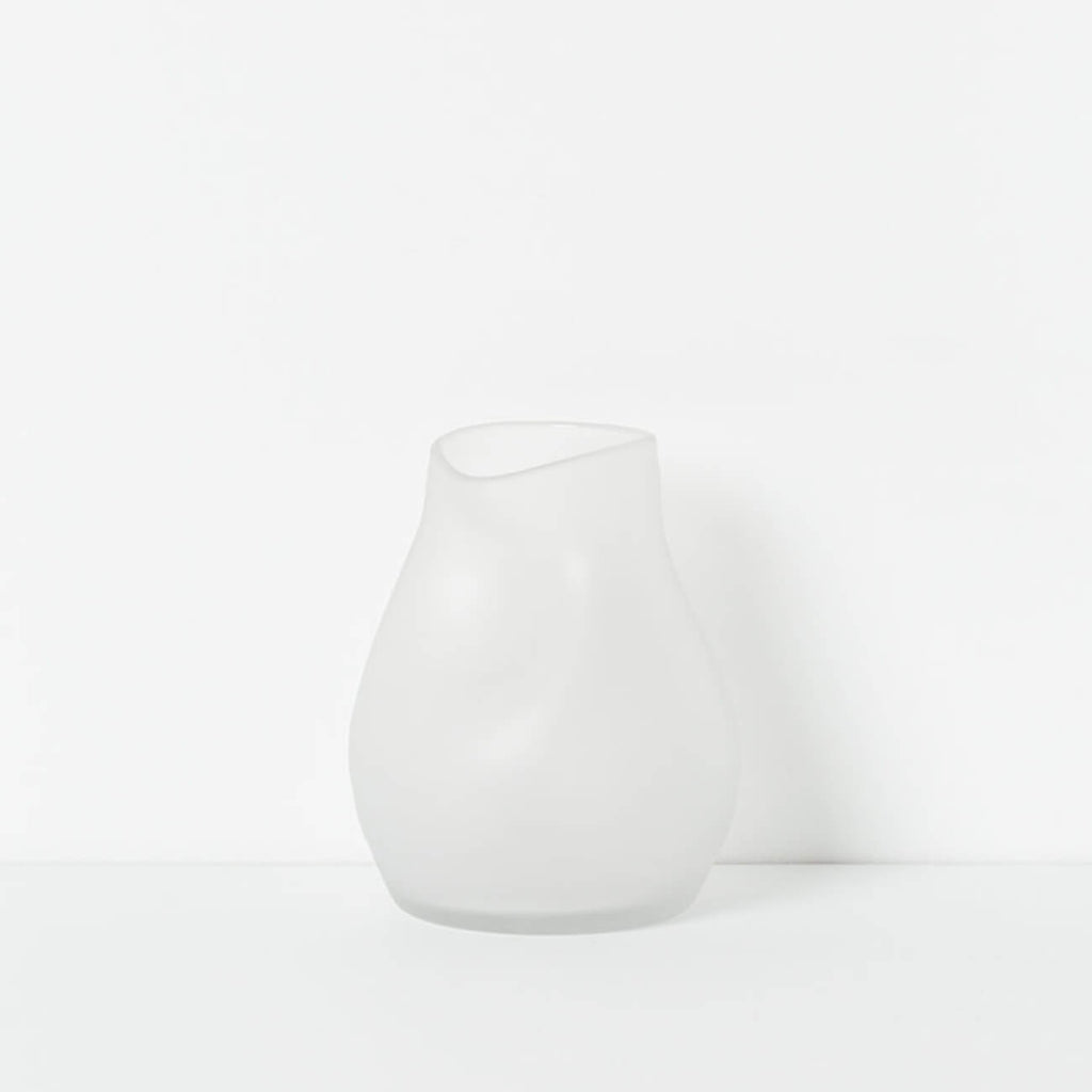 Papaya Yoko Frosted Vase Small - Statement Tableware & Styling Decor Perth WA